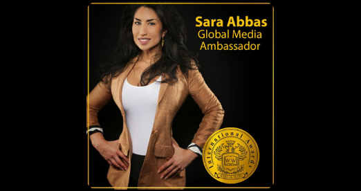 Sara Abbas - Who is Who - Global Media Ambassador